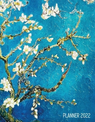Vincent Van Gogh Planner 2022: Almond Blossom Painting Artistic Post-Impressionism Art Organizer: January-December (12 Months) by Press, Shy Panda