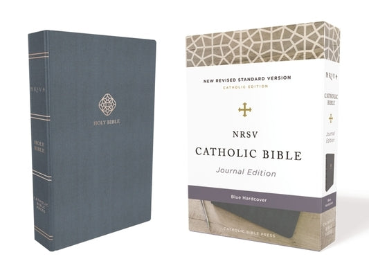 Nrsv, Catholic Bible, Journal Edition, Cloth Over Board, Blue, Comfort Print: Holy Bible by Catholic Bible Press
