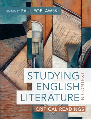 Paperback of "Studying English Literature in Context: Critical Readings" by Cambridge University Press, showing the book cover with text.