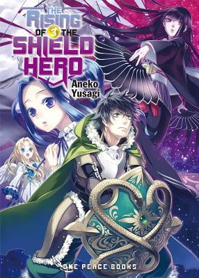 Paperback of The Rising of the Shield Hero Volume 3 by One Peace Books, featuring the book cover with character artwork.