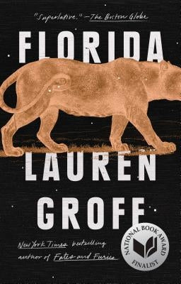 Paperback copy of "Florida" by Riverhead Books, featuring the book's cover with vibrant artwork and title text.