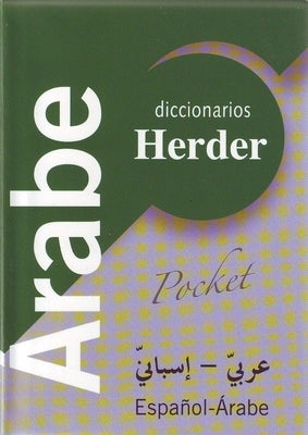 Diccionario Pocket Arabe by Ferrando, Ignacio
