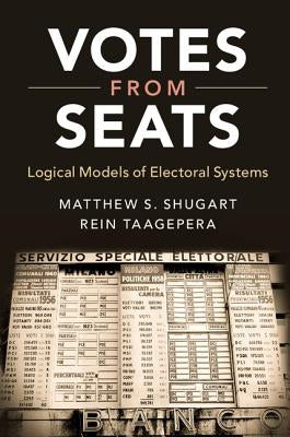 Paperback "Votes from Seats" book by Cambridge University Press featuring a cover with title and author details.