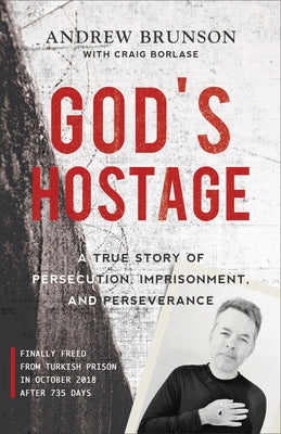 Paperback of "God's Hostage" by Baker Books showing the book cover with title and author text on a white background.