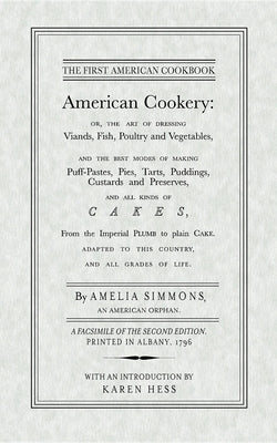 American Cookery by Simmons, Amelia