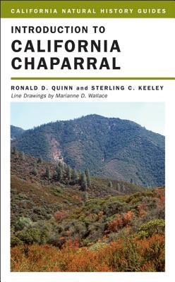 Introduction to California Chaparral, 90 Paperback University of California Press
