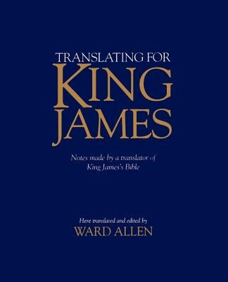 Translating for King James Paperback Vanderbilt University Press