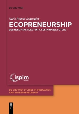 Ecopreneurship by Schneider, Niels Robert