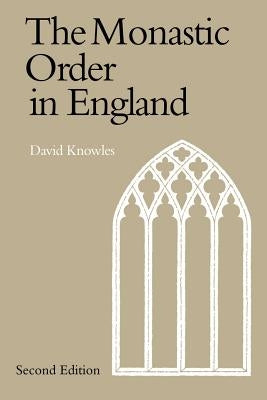 Paperback book titled "The Monastic Order in England" by Cambridge University Press, showing the front cover with historical text.