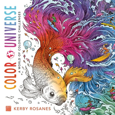 Color Universe paperback book by Plume Books with vibrant, colorful abstract cover art.