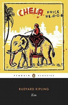 Kim by Penguin Group book cover featuring the title and author name on a colorful background.