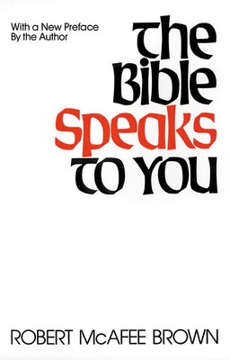 Bible Speaks to You Paperback Westminster John Knox Press