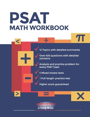 New PSAT Math Workbook by Academy, American Math