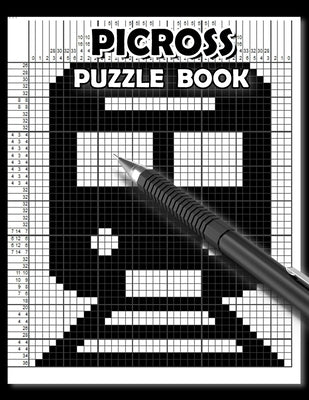 Picross Puzzle Book: Hanjie Puzzle Book for Adults, Nonogram Puzzle Book Back and White, Gift for Brain Teaser Lovers Paperback Independently Published