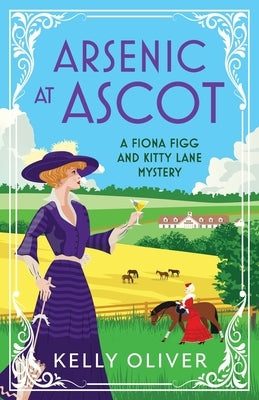 Paperback of "Arsenic at Ascot" by Boldwood Books Ltd, featuring the book cover with elegant design and title text.