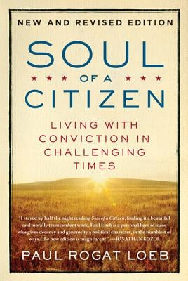 Paperback of "Soul of a Citizen" by St. Martin's Griffin, featuring a cover image with reflective artwork and inspiring title text.