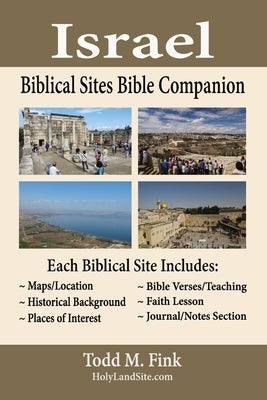 Israel Biblical Sites Bible Companion Paperback Selah Book Press