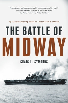 Paperback of The Battle of Midway by Oxford University Press, USA, showing the book cover with historical naval battle illustrations.