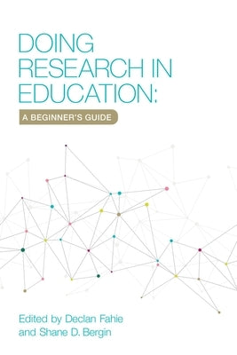 Paperback book titled "Doing Research in Education: A Beginner's Guide" by University College Dublin Press, showing the front cover.