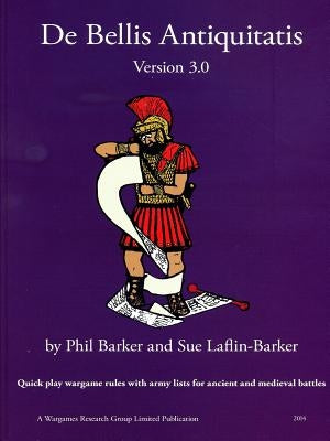 De Bellis Antiquitatis Version 3.0 by Barker, Phil