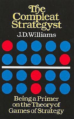 Cover of The Compleat Strategyst book by Dover Publications, featuring a classic design on a blue background.