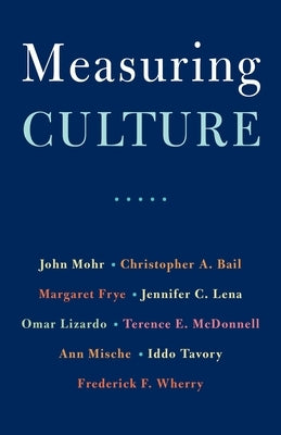Measuring Culture Paperback Columbia University Press