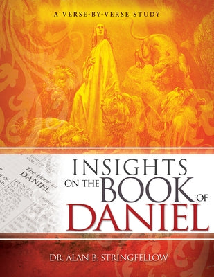 Paperback copy of "Insights on the Book of Daniel: A Verse-By-Verse Study" by Whitaker House showing the book cover.