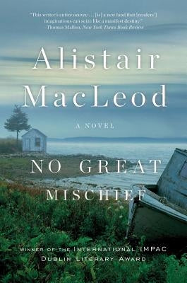 Paperback of "No Great Mischief" by W. W. Norton & Company featuring the book cover with title and author text.
