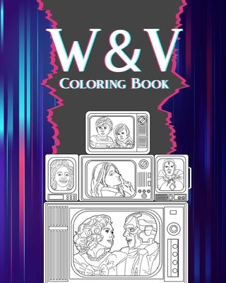 WandaVision Coloring Book by Paperland