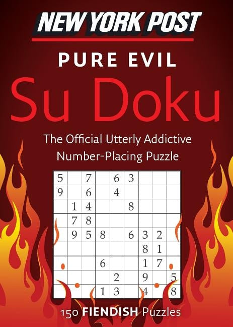 New York Post Pure Evil Su Doku Paperback William Morrow & Company