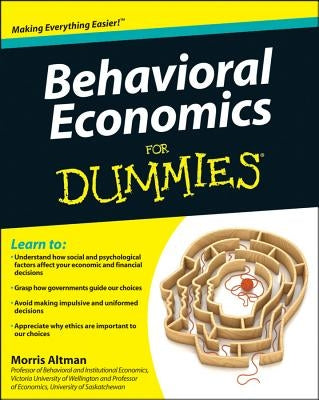 Behavioral Economics for Dummies Paperback For Dummies