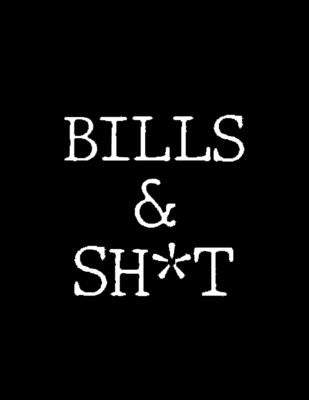 Bills & Shit: Adult Budget Planner, Weekly Expense Tracker, Monthly Budget, Budget Planner Book, Daily Planner Book, Bill Tracking by Online Store, Paperland