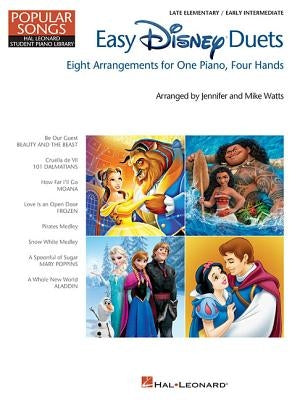 Easy Disney Duets - Popular Songs Series: Nfmc 2020-2024 Selection Late Elementary/Early Intermediate Level by Hal Leonard Corp