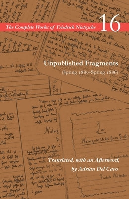 Unpublished Fragments (Spring 1885-Spring 1886): Volume 16 Paperback Stanford University Press