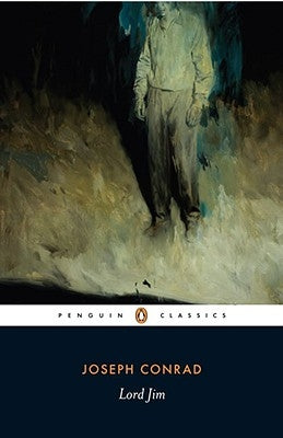 Cover image of the novel "Lord Jim: A Tale" by Penguin Group, featuring a classic book cover design.