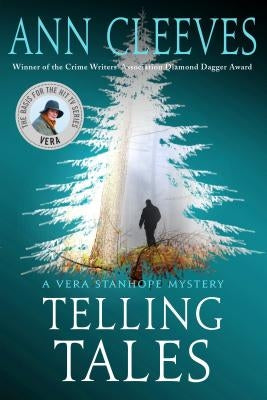 Paperback of Telling Tales novel by Minotaur Books, showing the front cover with artistic design and title text.