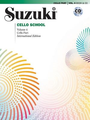 Suzuki Cello School, Vol 4: Cello Part, Book & CD by Tsutsumi, Tsuyoshi