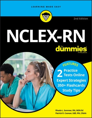 Nclex-RN for Dummies with Online Practice Tests Paperback For Dummies