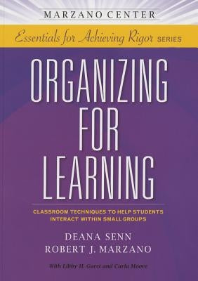 Organizing for Learning Paperback Learning Sciences International