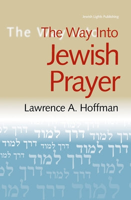 The Way Into Jewish Prayer Jewish Lights Publishing