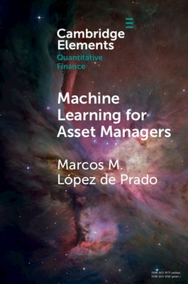 Paperback of Machine Learning for Asset Managers by Cambridge University Press, showing the book cover with title and branding.
