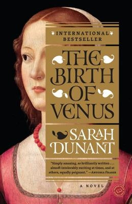 Reproduction of Botticelli's The Birth of Venus art print by Random House Trade, showing Venus standing on a shell with flowing hair