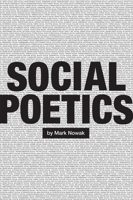 Social Poetics Paperback Coffee House Press