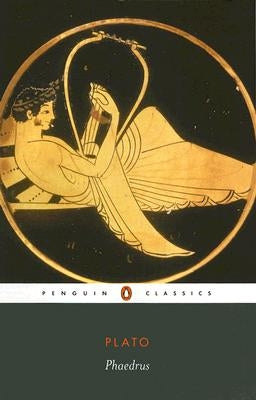 Cover image of the book Phaedrus by Penguin Group, featuring the book's title and author on a textured background.