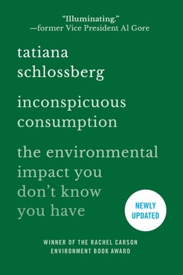 Paperback of "Inconspicuous Consumption" by Grand Central Publishing, showing the book cover with title and author details.