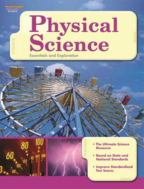 High School Science Reproducible Physical Science Paperback Steck Vaughn School Supply