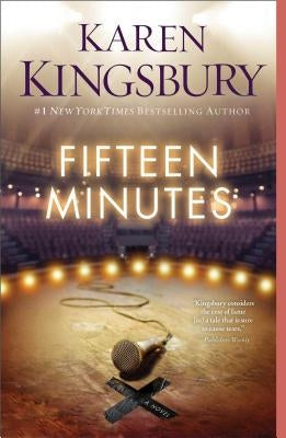 Paperback of Fifteen Minutes by Howard Books, featuring a cover image with the book title and author details.