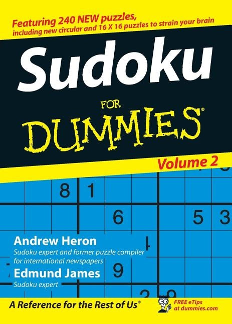 Sudoku for Dummies, Volume 2 Paperback For Dummies