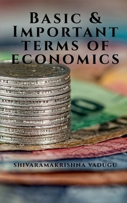 Paperback of Basic & Important Terms of Economics by Notion Press, featuring a clean cover design with text and graphics.