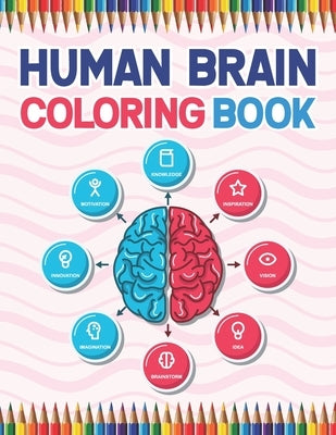 Human Brain Coloring Book: The Human Brain Coloring Book. Human Brain Model Anatomy, Human Brain Diagram, Human Brain Art, Human Brain and Human Paperback Independently Published
